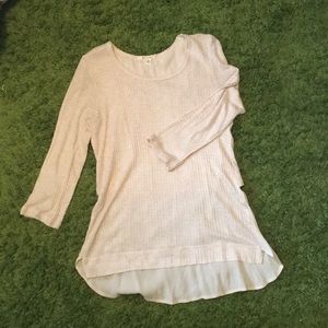 ✨ Flowy Cream Francesca’s Shirt ✨